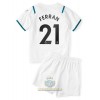 Maglia ufficiale Manchester City Ferran Torres 21 Trasferta 2021-22 per Bambino